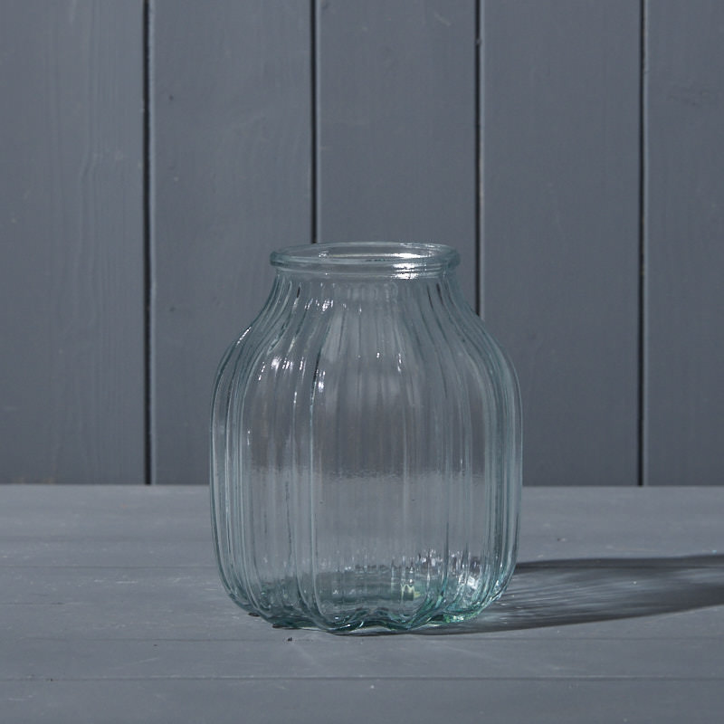 Clear Glass Vase detail page